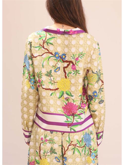 tailored flowered shirt Laboratorio Capri | ANAISRIGAVIOLA